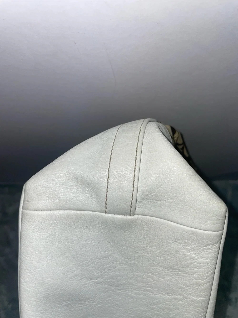 Vintage Coach Jacquard Shoulder Bag